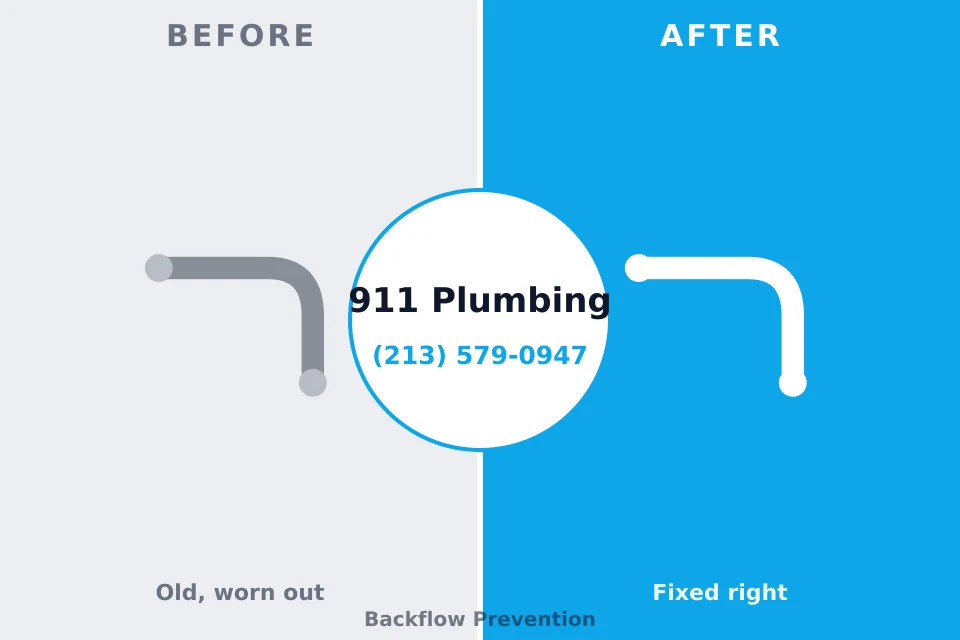 Before and after: plumbing company Monmouth Junction, NJ